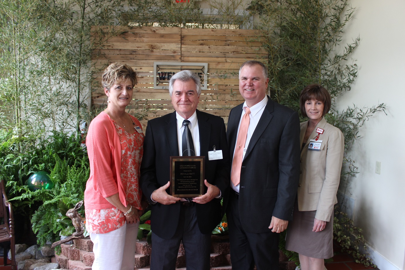 Eisenhower Durr Award 2015 Boswell Regional Center